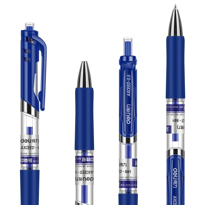Deli%20S01%20press%20gel%20pen%200.5mm%20bullet%20pen%20spring%20head%20black%20student%20note-taking%20office%20signature%20pen%20-%20Image%206