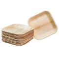 Areca Leaf (Supari Pata) 6 inch Square Palette-2 pcs. 