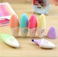 Cute Mini Tiny highlighter Pen Pack of 6 - fancy highlighter - good quality - 6 pcs.
