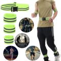 Cycling Night Walking Running High Visibility Luminous Wristband Glow Belt Safety Reflective Straps Reflective Band Strap. 