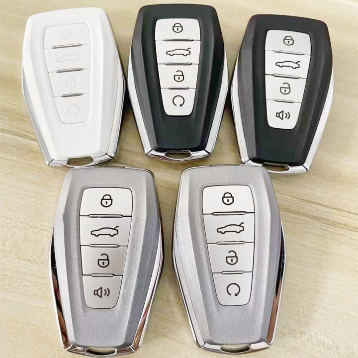 Original Car Keyless Smart Remote Key 433Mhz 4A/ID47 Chip for Geely Okavango Azkarra Atlas Coolray Monjaro GEOMETRY Emgrand X7