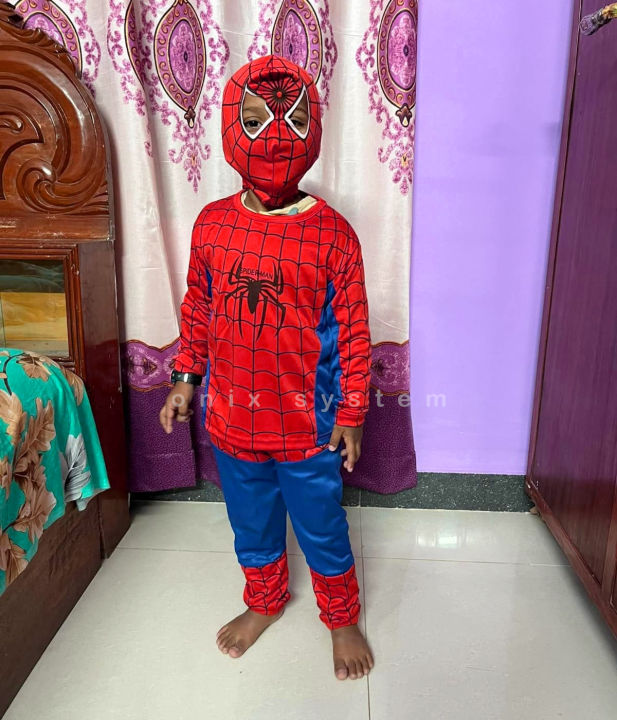 Spiderman%20Fancy%20Dress%20Costume%20Superhero%20Costume%20Kids%20Cartoon%20Fancy%20Dress%20for%20Costume%20Party%20-%20Image%206