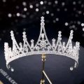 White Stone Setted Queen crown. 