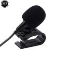 Car Audio Microphone 3.5mm Clip Jack Plug Mic Stereo Mini Wired External Microphone For Auto DVD 3m Long Professionals.