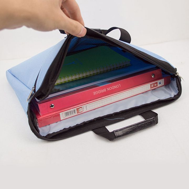 WENQI%20Office%20Supplies%20Files%20Bag%20Filing%20Products%20Double%20Layers%20Canvas%20Bag%20School%20Stationery%20With%20Handle%20Zipper%20A4%20Document%20Bag%20Business%20Handbag%20File%20Holder%20Document%20Filing%20Bags%20-%20Image%209