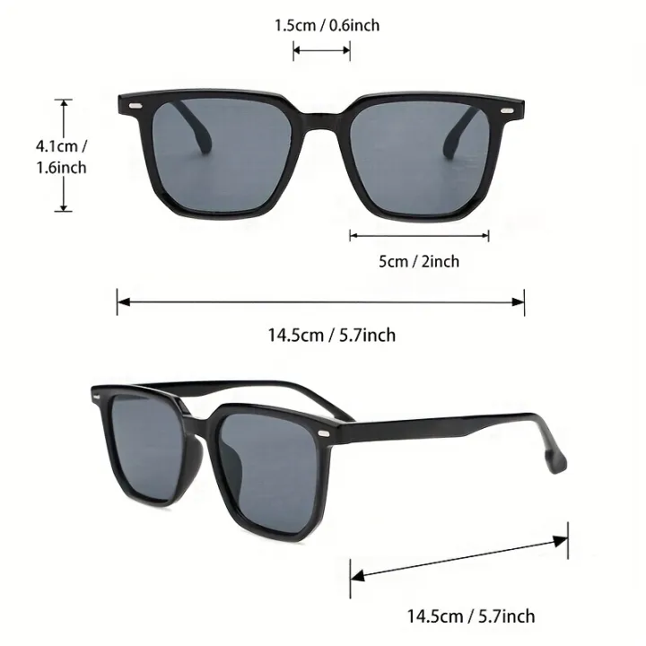 1pair%20Trendy%20Simple%20Large%20Square%20Frame%20Sunglasses,%20For%20Men%20Women%20Outdoor%20Travel%20Vacation%20Decors%20Photo%20Props%20,%20ideal%20choice%20for%20gifts%20-%20Image%204