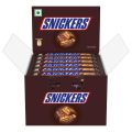 Snickers Peanut Chocolate Bar 22g Pack of 32   NET WEIGHT 704g. 