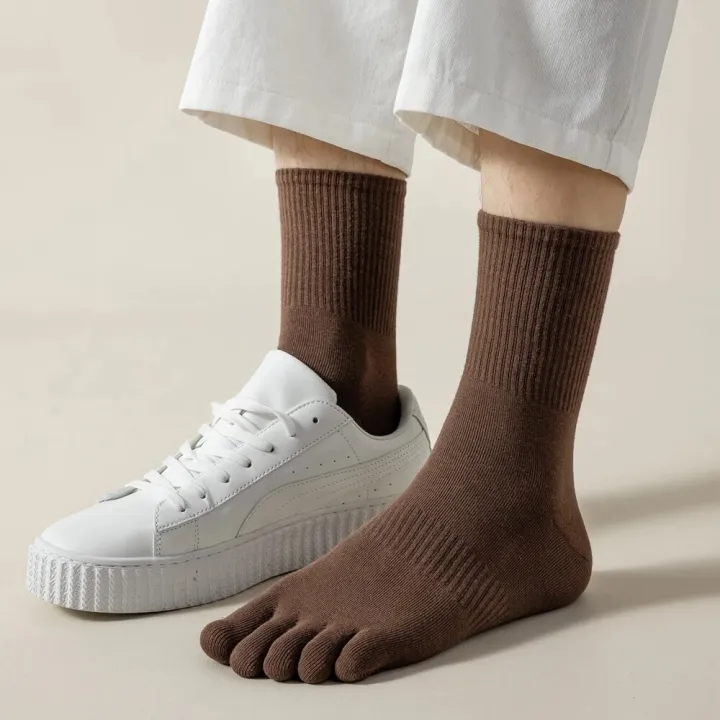 6%20Pairs%20Men%20Socks%20with%20Separate%20Fingers%20Cotton%20Toe%20Socks%20Five%20Finger%20Running%20Yoga%20Sports%20Socks%20High%20Quality%20-%20Image%204