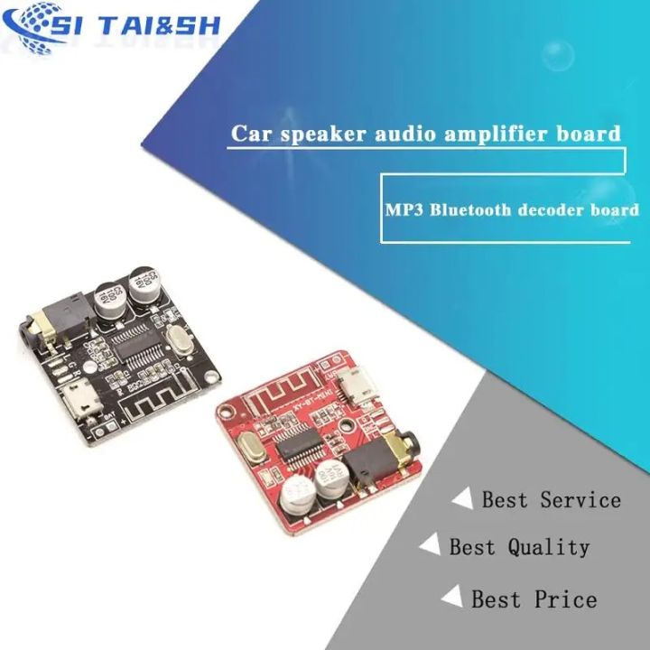 MP3 Bluetooth Decoder Board Lossless Car Speaker Audio Amplifier Board Modified Bluetooth 4.1 Circuit Stereo Receiver Module 5V