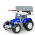 【Toy life hall】Alloy Engineering Car Model Tractor Toy Vehicles Farmer Vehicle Belt Toy Car Model Gift for Toys Model Car. 