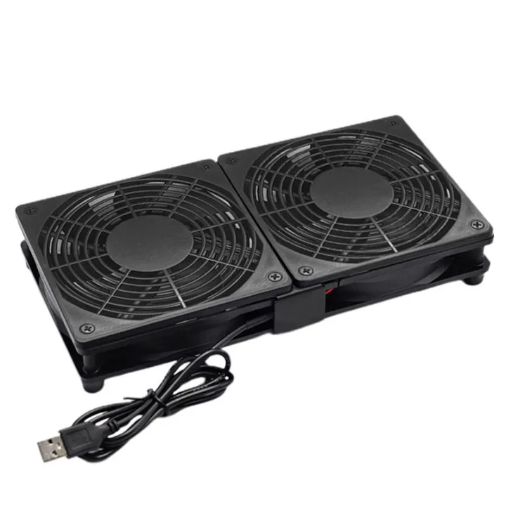 Wireless Router Internal Fan Router Cooling Fan DIY PC Cooler TV Box Wireless Silent Quiet DC 5V USB ...
