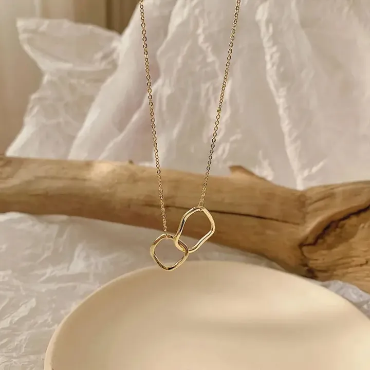 Two%20Round%20Shaped%20Necklaces%20Female%20Exquisite%20Geometric%20Women%20Chain%20Choker%20Neck%20Necklace%20Birthday%20Gift%20For%20Ladies%20Fashion%20Jewelry%20-%20Image%204