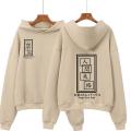 Anime Bungo Stray s Dazai Osamu Priting Khaki Hoodie Sweatshirt. 