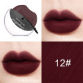 Lip-shaped Lipstick Makeup Lazy Blush Lipstick Matte Makeup Effect Moisturizing Lip Gloss Waterproof Non-stick Cup1PCS.