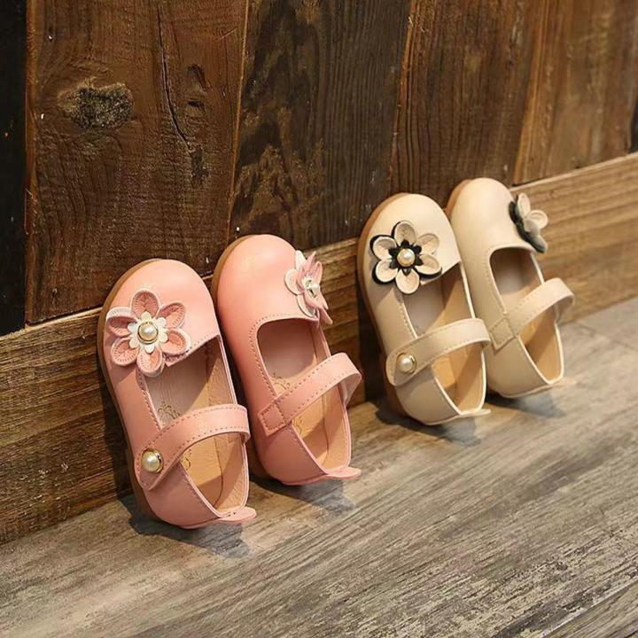 Spring and autumn baby shoes toddler Soft Soled princess Girls single shoes breathable small baby shoes 01