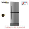 Whirlpool Refrigerator FreshMagic Pro Chromium Steel | 236L. 