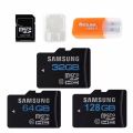 COD+Free Send adapter + card reader+100% original authentic 【Gift】 Samsung Micro SD Memory Card 512GB 256GB 128GB 64GB Class10 TF Card + Reader. 