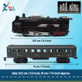 Rail King - Intelligent Classical Express Train Track Playset Toy for Children - Fun and Educational Car Toy for Hours of Entertainment.