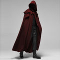 Cosplay Medieval Men Costumes Knight Pirate Prince Gothic Retro Hooded Cloak Capes Long Robes Jackets Coat Carnival Halloween KEEMEEUYZO.
