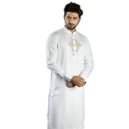 Menext%20Men's%20Elite%20Collection%20Semi%20Long%20Panjabi%20For%20Men%20(%20Snap%20Button)%20-%20Image%203