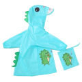 Children's Raincoat Rain Boot Set Children's Kindergarten Boys Girls Elementary School Students Poncho Baby Waterproof Rain Boots Dinosaur. 