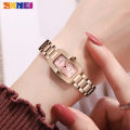 SKMEI 1400 Luxury Casual Rhinestone Wristwatches Ladies Waterproof Quartz Watch Fashion Girl Watches Relogio Feminino 1410 1620.