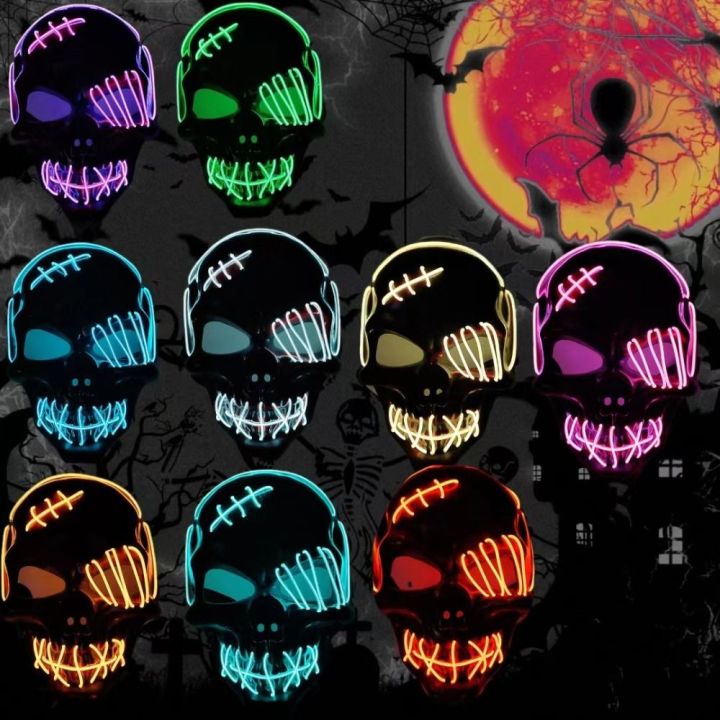 Creative%20Halloween%20Glowing%20Headwear%20PP%20Full%20Face%20Eye%20Cold%20Light%20Costume%20Props%20Men%20-%20Image%202