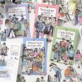 20pcs/lot Cute Couple Characters Stickers Pack Junk Journal Decorative Girls Boys Stickers Label Album Scrapbooking Korean Style. 