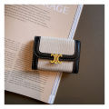 High-end luxury style practical card wallet, carry coin purse, bank card, ID card storage, card holder, integrated leather case.