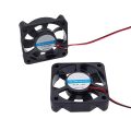DC Brushless Fans Computer Case Cooling Fan 5V 12V 24V Sleeve Bearing CPU Cooling Fan with Two Lines 50/60/70/80*10mm. 