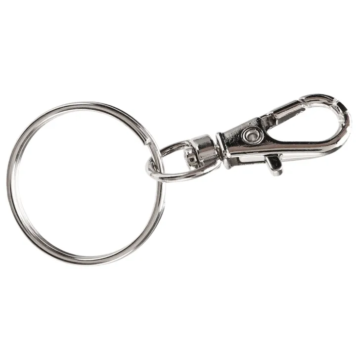 60%20Pieces%20Key%20Ring%20Clip%20Hooks%20Twist%20Locks%20Lanyard%20Snap%20Hooks%20with%20Split%20Key%20Rings%20(Silver)%20-%20Image%206