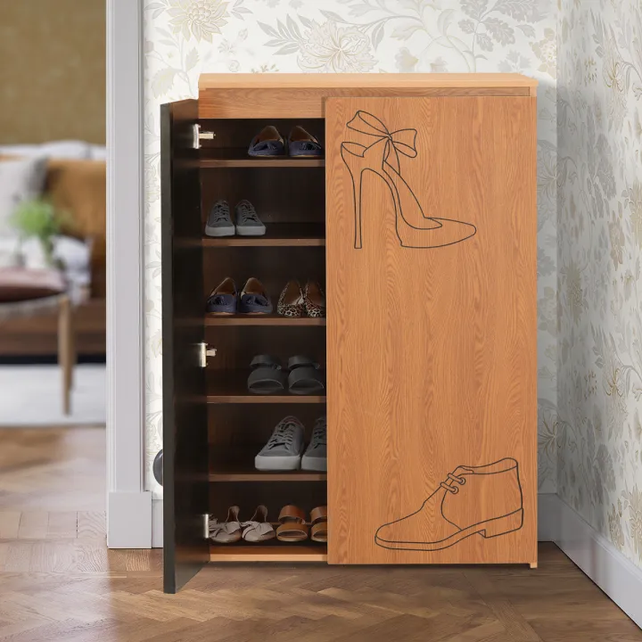 Regal%20Laminated%20Board%20Cleat%20Large%20Shoe%20Rack%20-%20Beech%20&%20Black%20SRH-114-1-1-20%20995010%20-%20Image%202