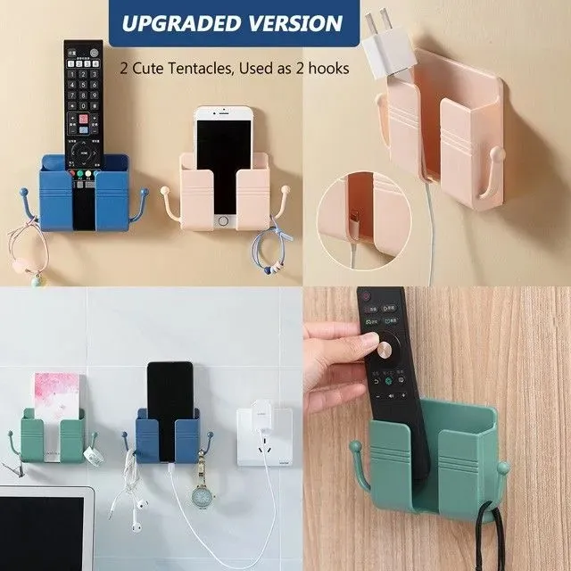 Charger%20Rack%20Shelf%20Phone%20Charging%20Holder%20Practical%20Home%20Wall%20Mount%20Mobile%20Multifunction%20Bracket%20Adhesive%20Universal%20Stand-Multicolor%20-%20Image%202