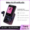 iKKO ActiveBuds Bluetooth Earphones Wireless Headphones World's First TWS Earbuds with Smart System Touchscreen In-Ear Headsets. 