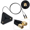WiFi Antenna RP-SMA Male Connector Dual Band 2.4GHz 5GHz For AX210 AX200 PCI-E WiFi Network Card Adapter Wireless Router Desktop. 
