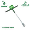 T - Handle Socket Wrench Plastic 8mm. 