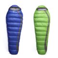 Kamperbox Cold Weather Mummy Sleeping Bag Winter Sleeping Bag Down Sleeping Bag for Backpacking Camping - blue. 