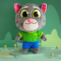 Can't Talk Talking Tom And Friends With Changeable Clothes Plush Toys 18cm Talking Tom Angela Dolls Accompany Doll For Children.