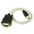 2X RJ45 Network Cable Serial Cable Rj45 to DB9 and RS232 to USB (2 in 1) CAT5 Ethernet Adapter LAN Console Cable. 