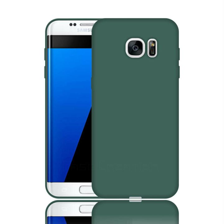 Spigen%20Soft%20Silicone%20Rubber%20Shockproof%20Back%20Case%20Cover%20for%20Samsung%20Galaxy%20S7%20Edge%20-%20Slim%20Fit%20Phone%20Protection%20-%20Image%202