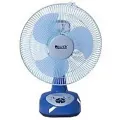 Click Rechargeable Table Fan 12'' Blue. 