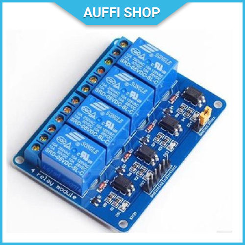 Arduino 4 channel relay module 4-channel relay control board with ...