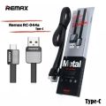 Remax Metal Type C USB Data Cable Fast Charging And data Transfer 2.1A. 