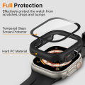 Watch case For i Watch Ultra 49 mm watch PC Glass + cases. 