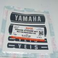 Motorcycle Engine Sticker Set Yamaha RX 100. 