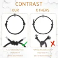 Alien Car Window Glass Breaker Bracelet Wrist Strap with Tungsten Carbide Bead Emergency Rapid Escape Safety Self Rescue Tool Lifeline. 