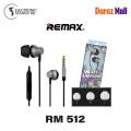 REMAX RM-512 3.5 MM Wired Music Earphone. 