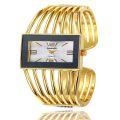 Women's Fashion Quartz Watch Girls' Hollow Out Bracelet Creative Metal Lady Versatile Trend Wristwatches. 