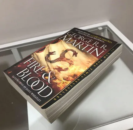 Fire%20&%20Blood%20%20(%20%20A%20Targaryen%20History%20#1%20%20)%20%20%20(%20%20Book%20by%20George%20R.R.%20Martin%20%20)%20%20%20(%20%20Premium%20Paper%20and%20Matte%20Cover%20%20)%20-%20Image%202