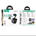 Hoco EQ34 Plus Rima | True Wireless Earbuds (TWS) | ANC + ENC | Bluetooth 5.4 | 7h Playback (6h with ANC) | 300mAh Case, 40mAh Buds | App Control & Multi-Device Switching | Lightweight 44.8g.. 